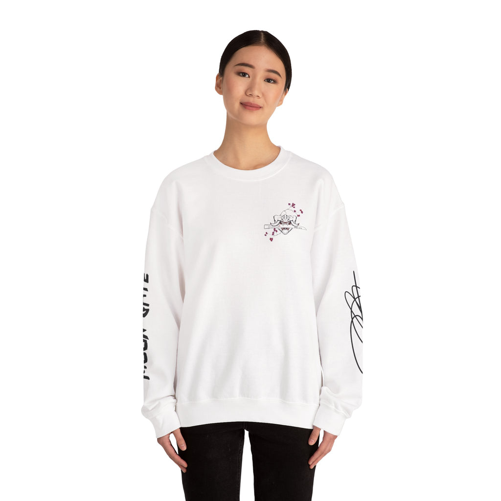 essential moon token sweater white