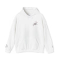 moon gate embroided essential hoodie white