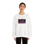 oni butterfly moon token embroided sweater white