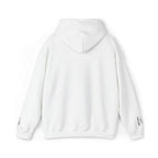 moon gate embroided essential hoodie white